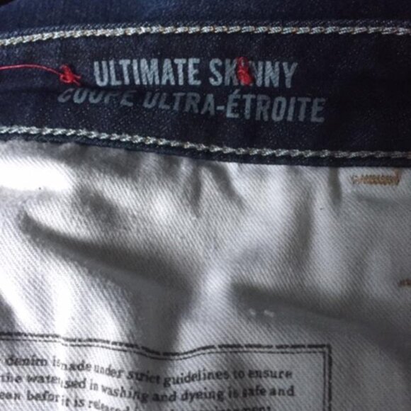 Woman BANANA REPUBLIC Size 28 Ultimate Skinny Jeans - Picture 8 of 8